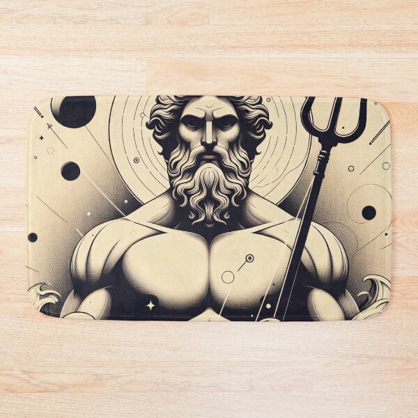Item preview, The Gods of the Sea - Poseidon & Pontus designed and sold by ClassicRetroism.