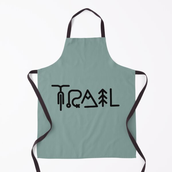 Item preview, TRAIL, cycling gift for cyclist mountain biker designed and sold by BRUNTadventures.