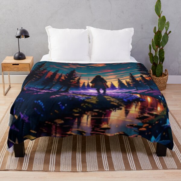 Item preview, Night Time Anime Landscape designed and sold by AnimeRay.