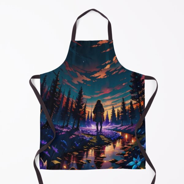 Item preview, Night Time Anime Landscape designed and sold by AnimeRay.