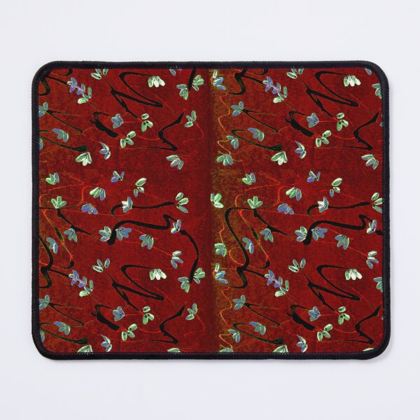 Item preview, White Blossoms Solerized Red By Amanda designed and sold by LavishWithLove.