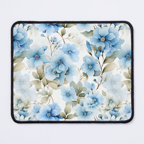 Item preview, Vintage Forget-Me-Not, Bright Bblue Floral designed and sold by PigmeArt.