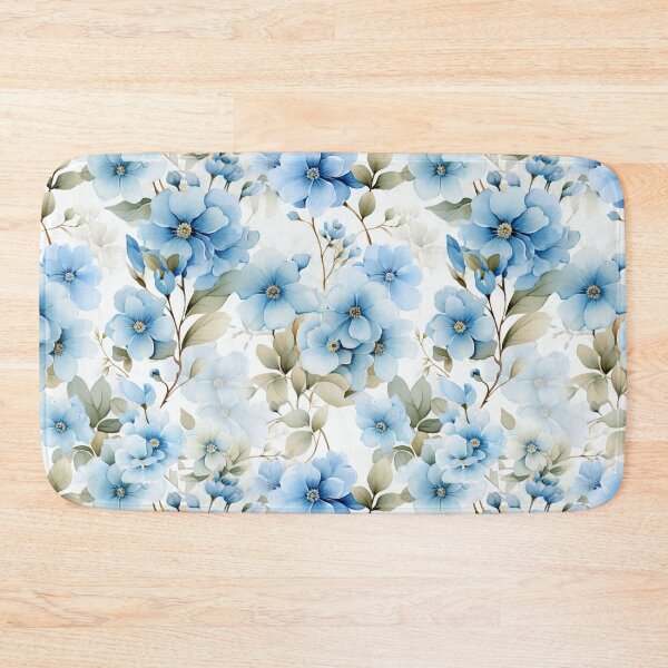 Item preview, Vintage Forget-Me-Not, Bright Bblue Floral designed and sold by PigmeArt.