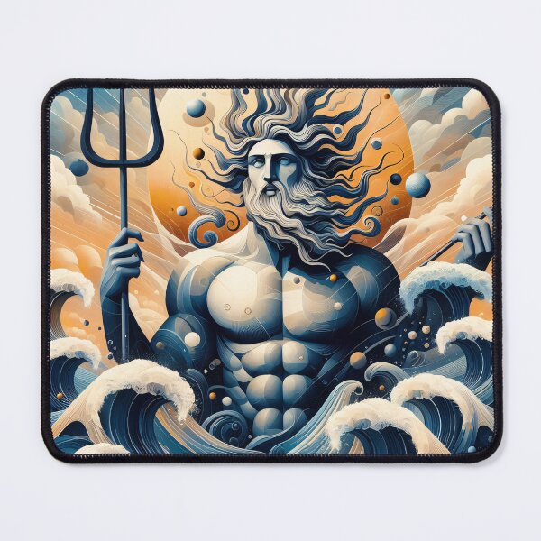 Item preview, The Gods of the Sea - Poseidon & Pontus designed and sold by ClassicRetroism.