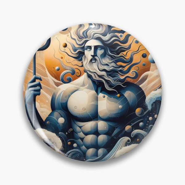 Item preview, The Gods of the Sea - Poseidon & Pontus designed and sold by ClassicRetroism.