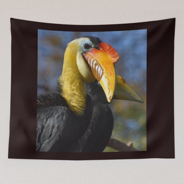 Item preview, Sunda Wrinkled Hornbill  designed and sold by Sharon the Zoo Lady Photography .