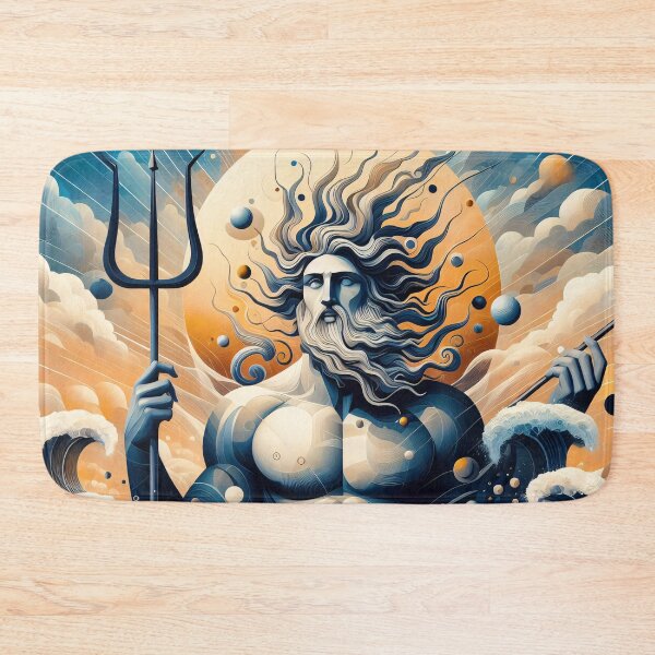 Item preview, The Gods of the Sea - Poseidon & Pontus designed and sold by ClassicRetroism.