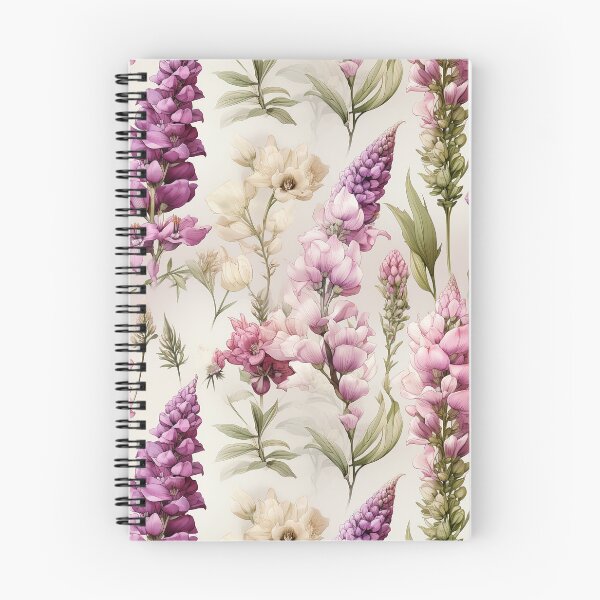 Item preview, Vintage Foxglove, Sweet Pink Floral, Fairy bell designed and sold by PigmeArt.