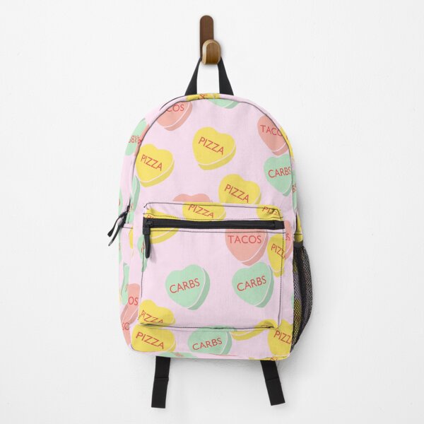 Item preview, Funny Candy Hearts Pattern on Pink Background designed and sold by kapotka.
