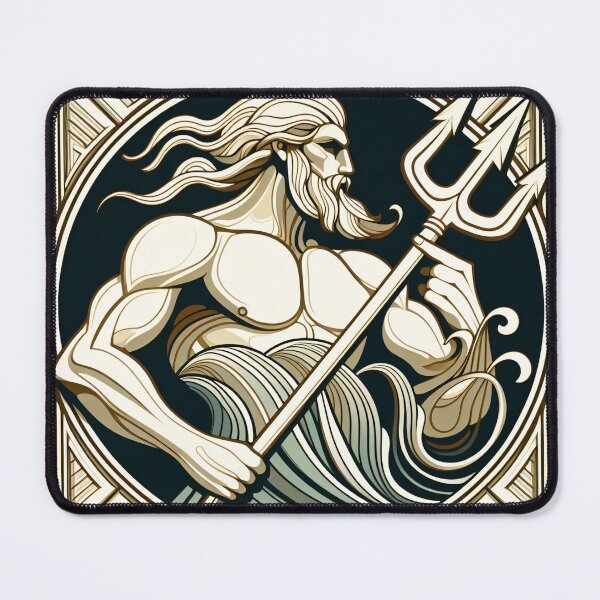 Item preview, The Gods of the Sea - Poseidon & Pontus designed and sold by ClassicRetroism.
