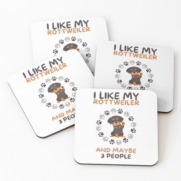 Item preview, I like my rottweiler and maybe 3 people designed and sold by Gilpro Designs.