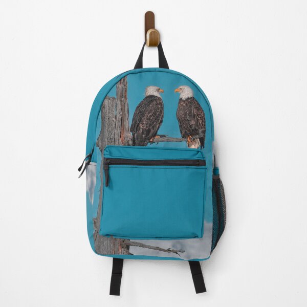 Item preview, Alaskan Bald Eagle Duo - Turquoise Sky designed and sold by AlsknMommaBear2.