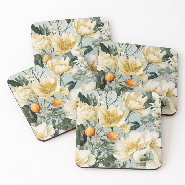 Item preview, Vintage Floral, Yellow Freesia designed and sold by PigmeArt.