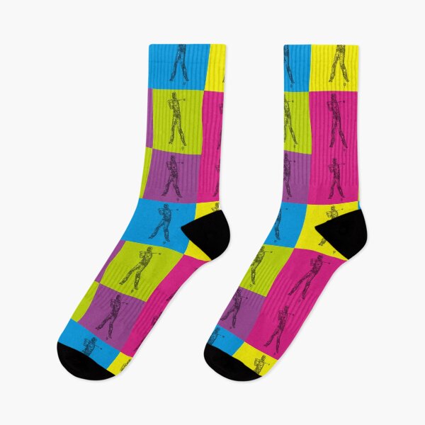 Item preview, Arte pop de swing de golfista designed and sold by MKV Design.
