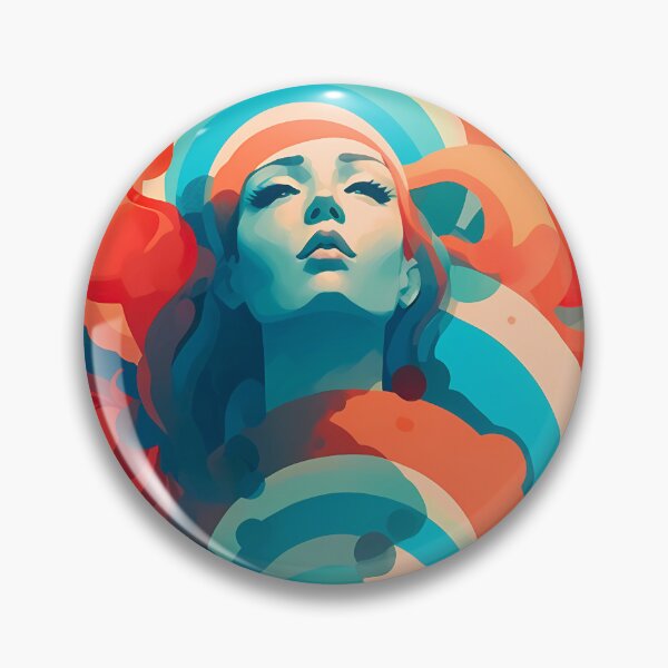 Item preview, Vibrant Colorful Artistic Modern Abstract Stylized Expressive Surreal designed and sold by 7FloydStore.