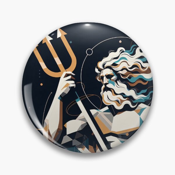 Item preview, The Gods of the Sea - Poseidon & Pontus designed and sold by ClassicRetroism.