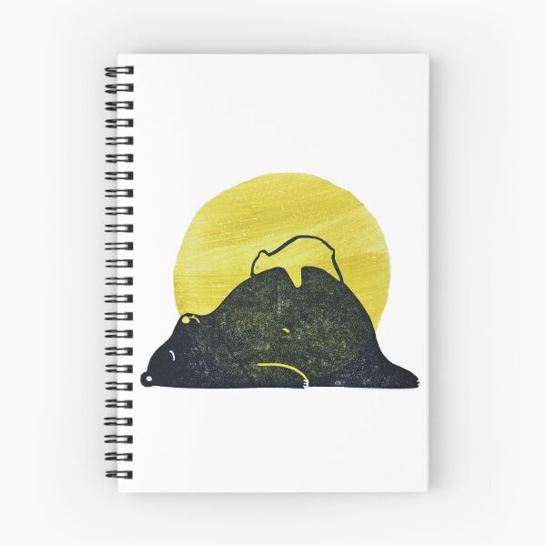 Item preview, Mommy bear and baby bear - yellow designed and sold by studiomalu.