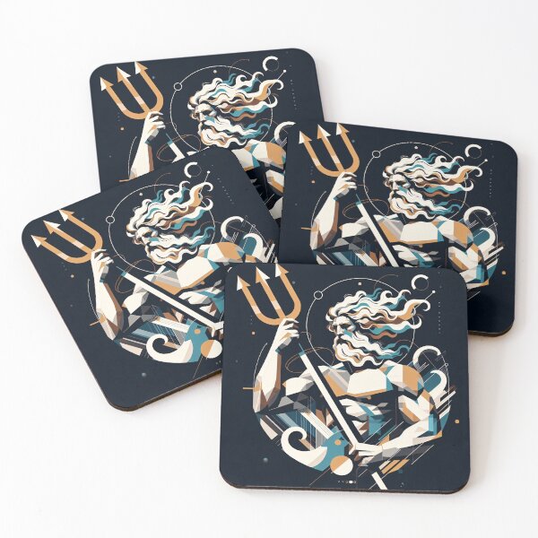 Item preview, The Gods of the Sea - Poseidon & Pontus designed and sold by ClassicRetroism.