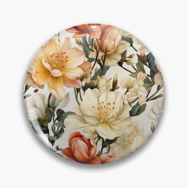 Item preview, Vintage Freesia Floral: Nostalgic Elegance in Every Petal designed and sold by PigmeArt.