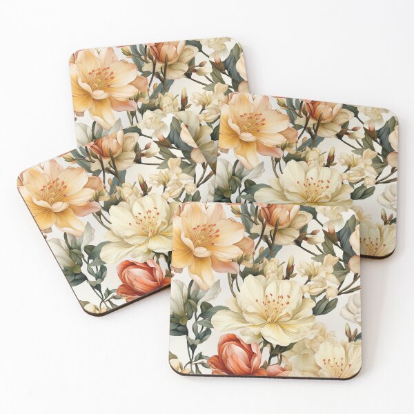 Item preview, Vintage Freesia Floral: Nostalgic Elegance in Every Petal designed and sold by PigmeArt.
