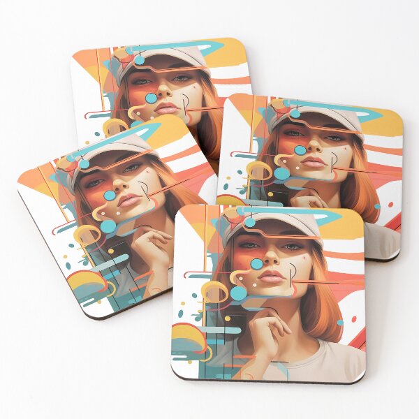 Item preview, Vibrant Colorful Artistic Modern Abstract Stylized Expressive Surreal designed and sold by 7FloydStore.