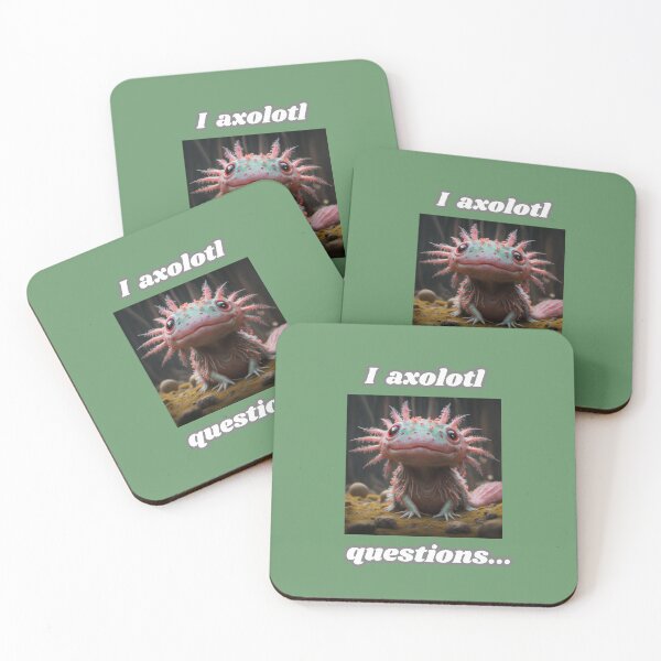 Item preview, I axolotl questions... designed and sold by Mayaart83.