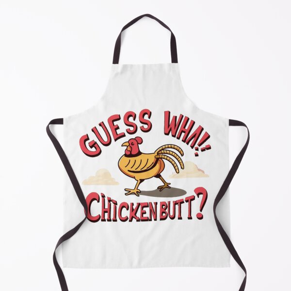 Item preview, Funny chicken Quote Guess What? Chicken Butt! designed and sold by Moad Fahim.