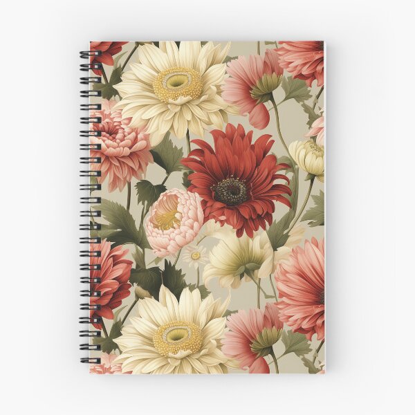 Item preview, Vintage Gerbera Floral designed and sold by PigmeArt.
