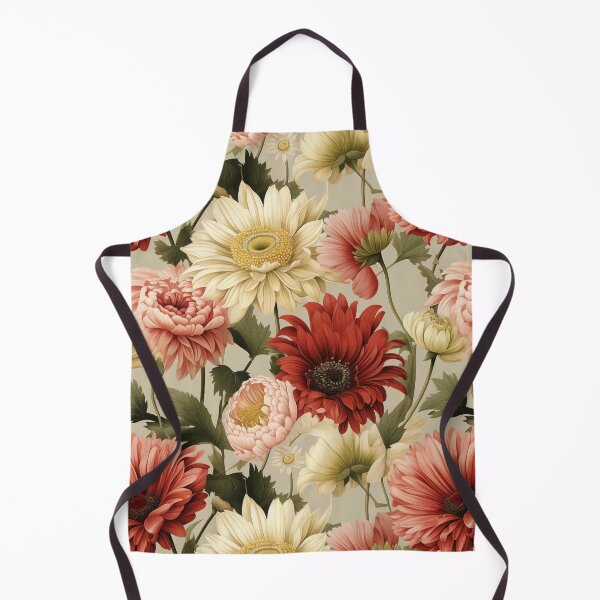 Item preview, Vintage Gerbera Floral designed and sold by PigmeArt.