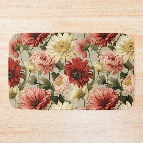 Item preview, Vintage Gerbera Floral designed and sold by PigmeArt.