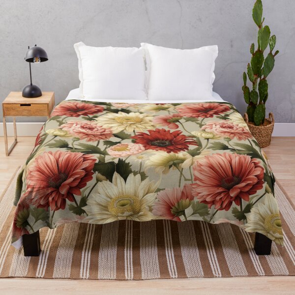 Item preview, Vintage Gerbera Floral designed and sold by PigmeArt.