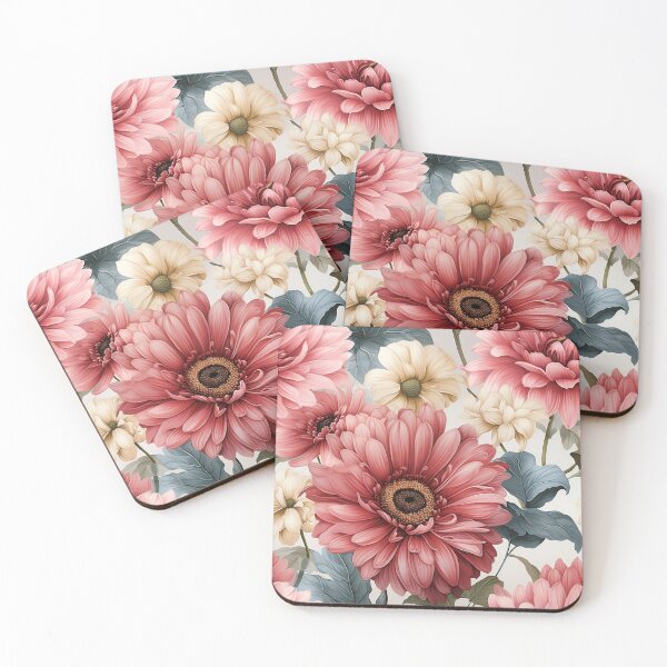 Item preview, Vintage Gerbera Floral: Timeless Beauty in Every Bloom designed and sold by PigmeArt.