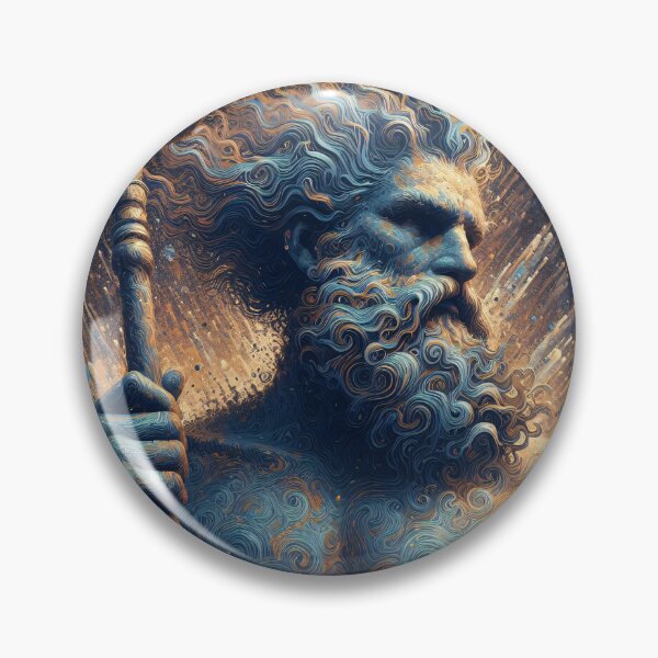 Item preview, The Gods of the Sea - Poseidon & Pontus designed and sold by ClassicRetroism.