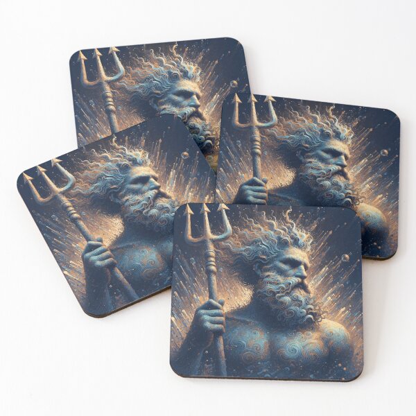 Item preview, The Gods of the Sea - Poseidon & Pontus designed and sold by ClassicRetroism.