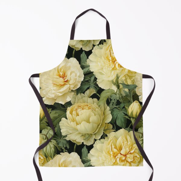 Item preview, Vintage Yellow Carnation Floral designed and sold by PigmeArt.