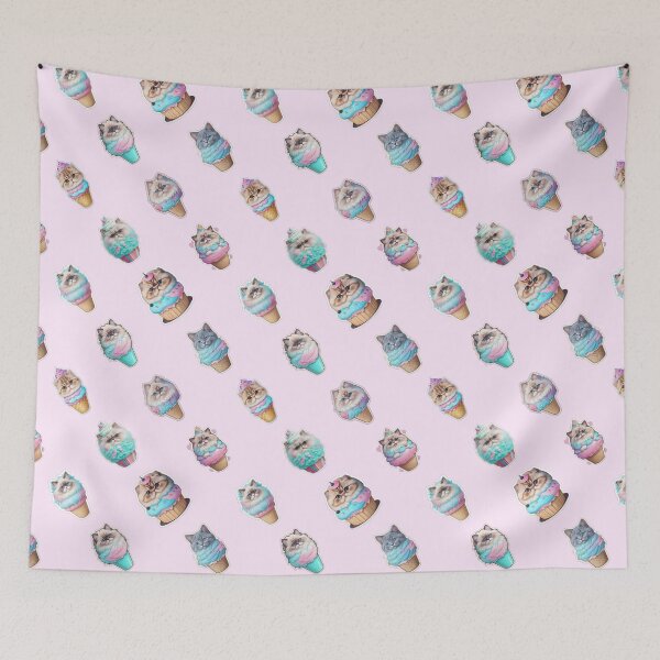 Item preview, Cats Lover Cat Ice cream Cat Candy Cute cat Sweet cat  designed and sold by Shockopy.