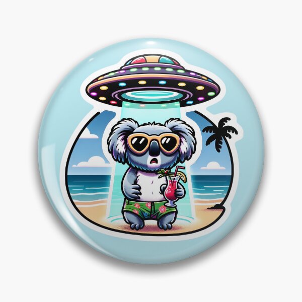 Item preview, Koala's Beach Abduction designed and sold by Anechkau.