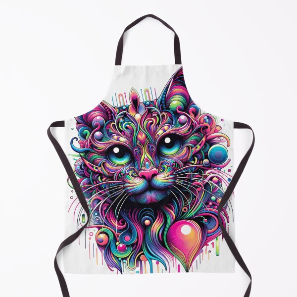 Item preview, Psychedelic Feline Fantasy designed and sold by Vitalka-uk.