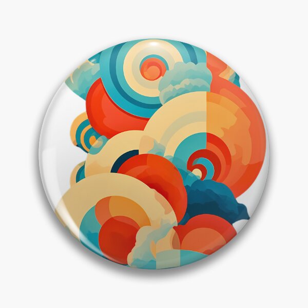 Item preview, Vibrant Colorful Artistic Modern Abstract Stylized Expressive Surreal designed and sold by 7FloydStore.