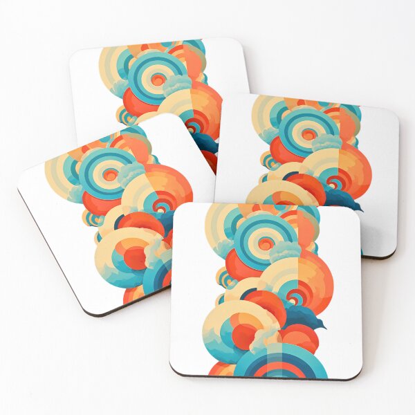 Item preview, Vibrant Colorful Artistic Modern Abstract Stylized Expressive Surreal designed and sold by 7FloydStore.