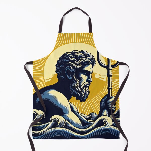 Item preview, The Gods of the Sea - Poseidon & Pontus designed and sold by ClassicRetroism.