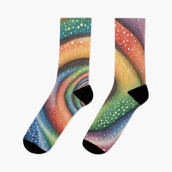 Item preview, Colored Pencil Rainbow Spiral designed and sold by LittleGoblinPrs.