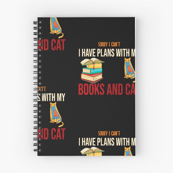 Item preview, Sorry I can't I have plan with my books and cat designed and sold by marfanna.
