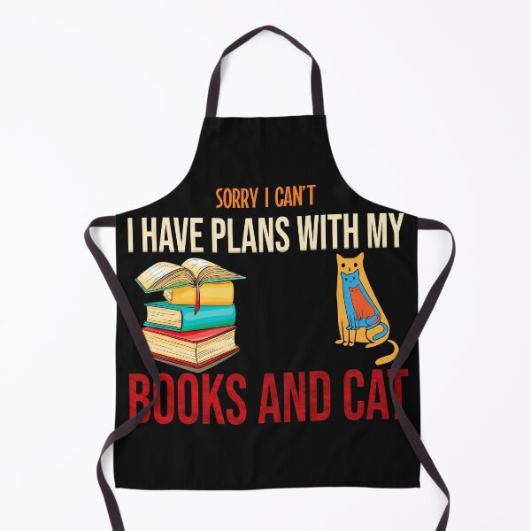 Item preview, Sorry I can't I have plan with my books and cat designed and sold by marfanna.