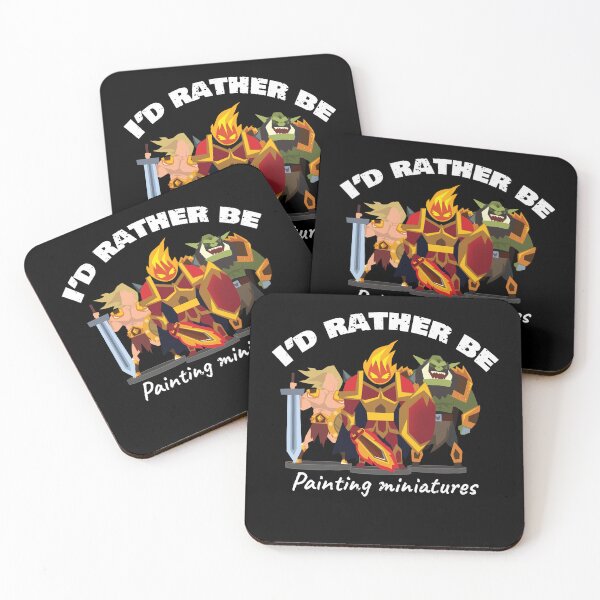 Item preview, I d Rather Be Painting Miniatures designed and sold by MooonTees.