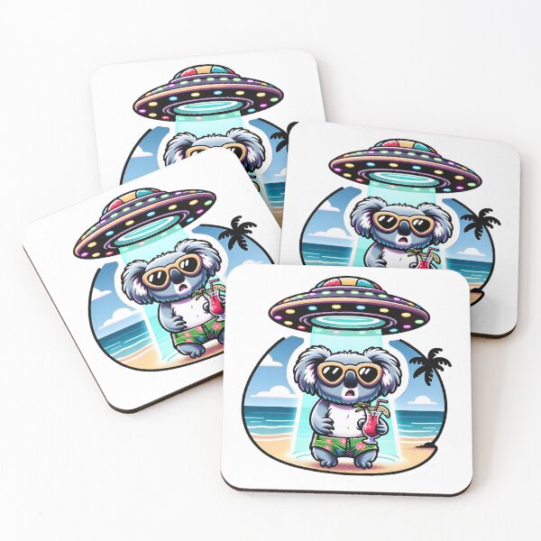 Item preview, Koala's Beach Abduction designed and sold by Anechkau.
