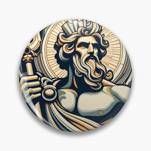 Item preview, The Gods of the Sea - Poseidon & Pontus designed and sold by ClassicRetroism.