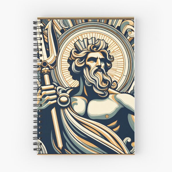 Item preview, Los dioses del mar - Poseidón y Ponto designed and sold by ClassicRetroism.