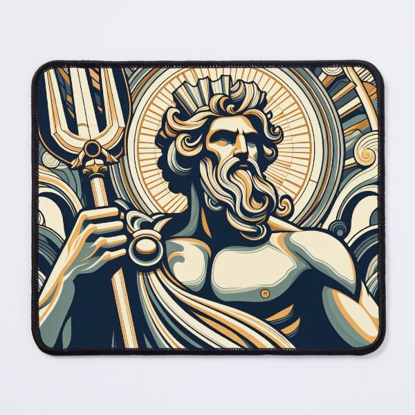 Item preview, The Gods of the Sea - Poseidon & Pontus designed and sold by ClassicRetroism.