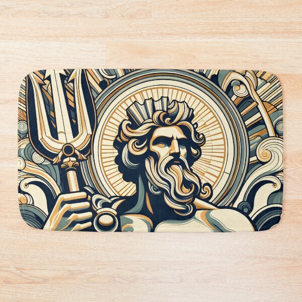 Item preview, The Gods of the Sea - Poseidon & Pontus designed and sold by ClassicRetroism.